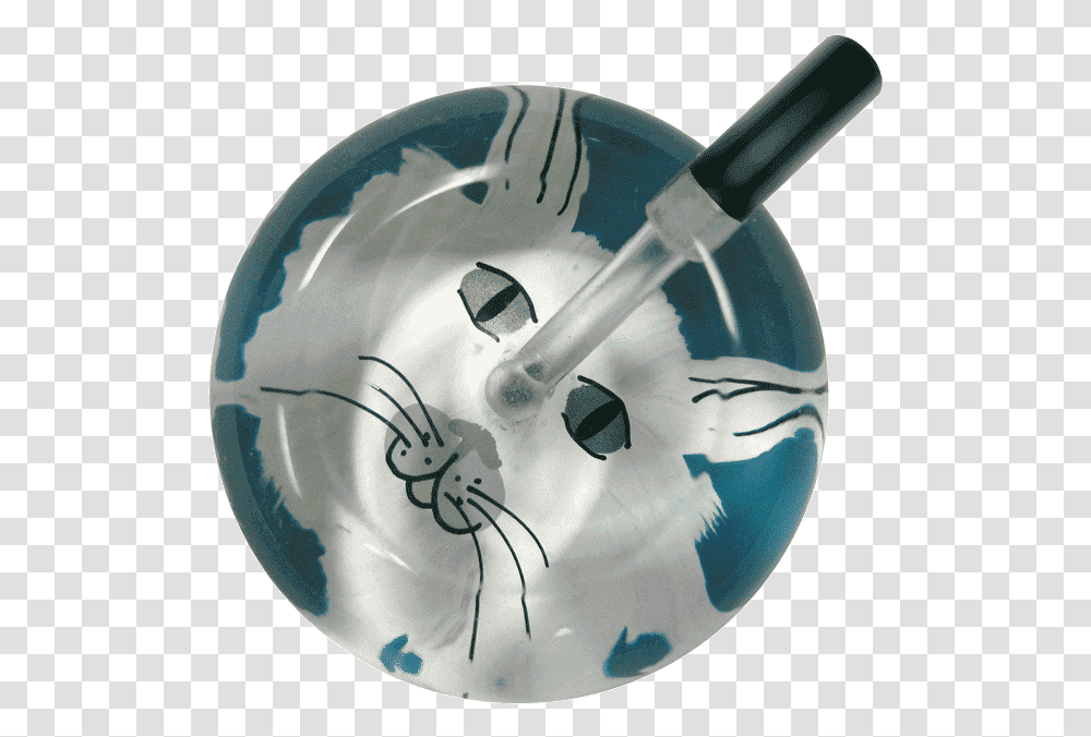 Cat Face Stethoscope Writing Implement, Ashtray, Helmet, Clothing, Apparel Transparent Png