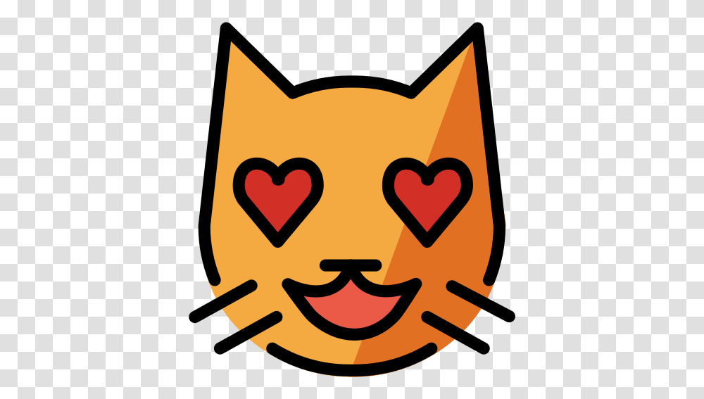 Cat Face Vector, Heart, Label Transparent Png