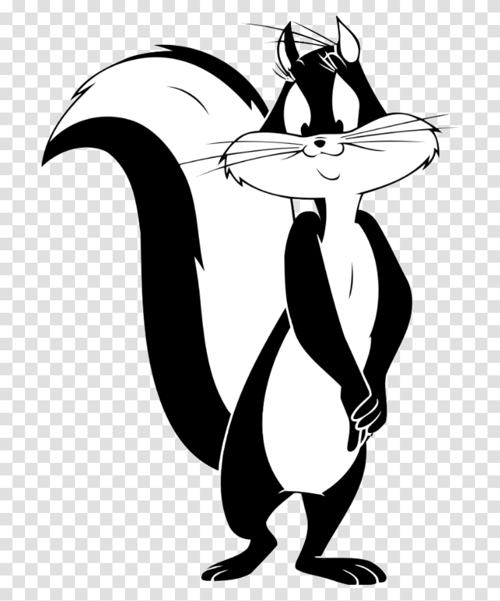 Cat From Pepe Le Pew, Stencil, Animal, Mammal, Pet Transparent Png