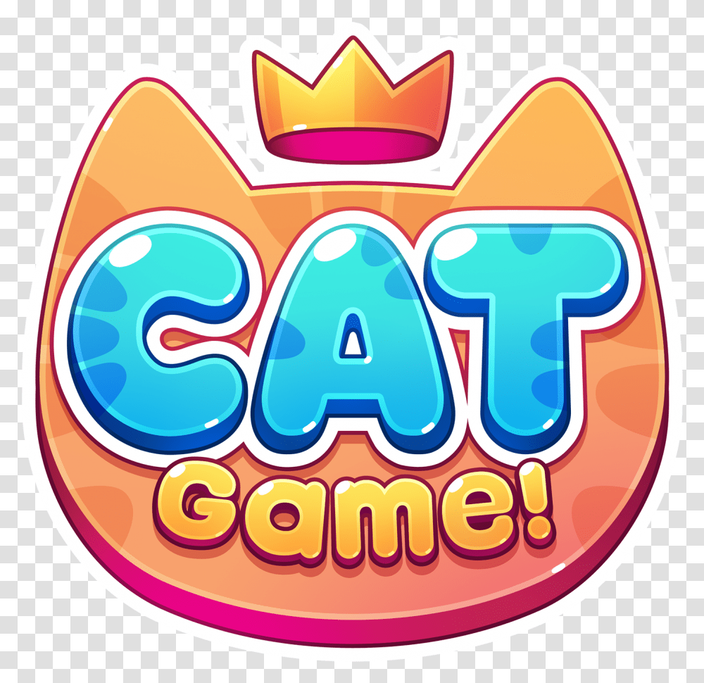 Cat Game The Cats Collector On Behance Cat Game Cat Collector Sign, Label, Text, Sweets, Food Transparent Png