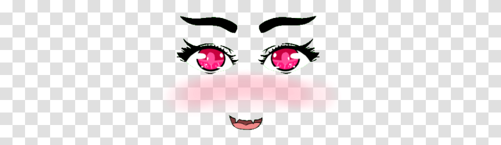 Cat Girl Monster Blush Face Roblox Anime Roblox Happy, Glasses, Accessories, Goggles, Cushion Transparent Png