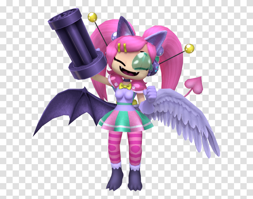 Cat Girl Wtihout Salad Is Actually A Real Game Cartoon, Toy, Doll, Angel, Archangel Transparent Png