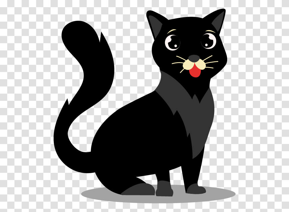 Cat Grabs Treat, Pet, Animal, Mammal, Black Cat Transparent Png