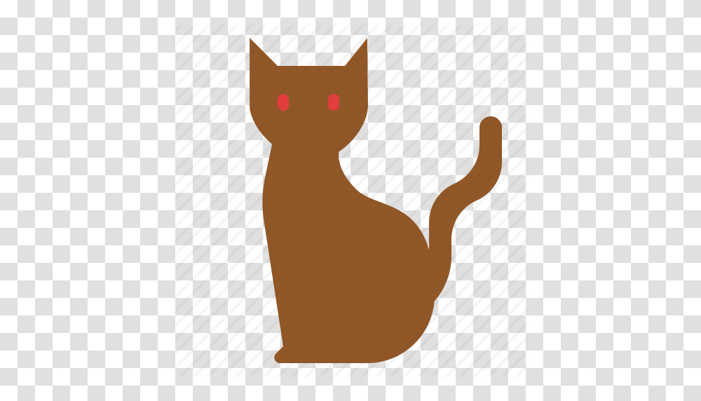 Cat Halloween Kitten Scary Icon, Pet, Mammal, Animal, Egyptian Cat Transparent Png