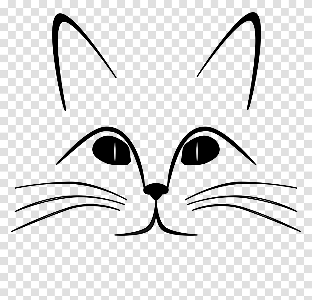 Cat Head Clip Art, Plot, Moon, Night Transparent Png