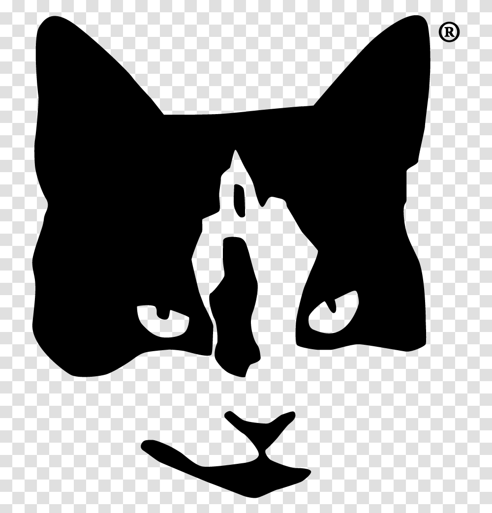 Cat Head Silhouette Clipart, Gray, World Of Warcraft Transparent Png