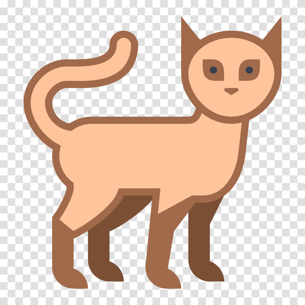 Cat Icon, Mammal, Animal, Deer, Wildlife Transparent Png