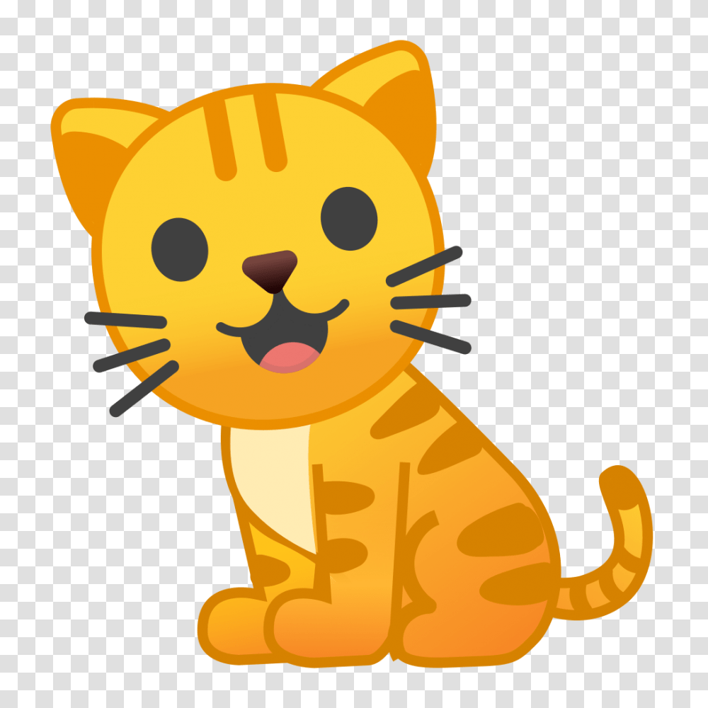 Cat Icon Noto Emoji Animals Nature Iconset Google, Mammal, Wildlife, Pet, Hand Transparent Png