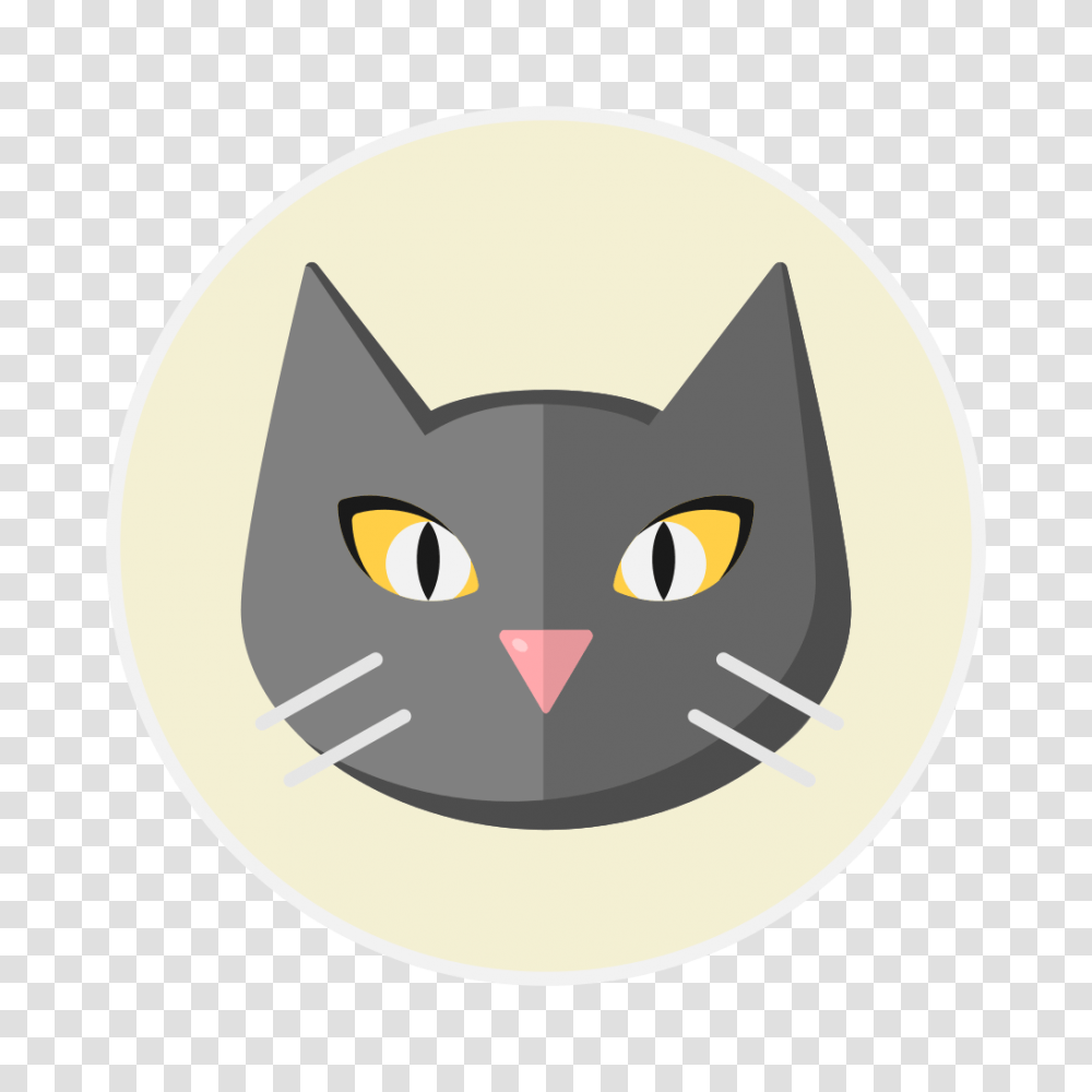 Cat Icon Scarycons, Pet, Animal, Mammal, Black Cat Transparent Png