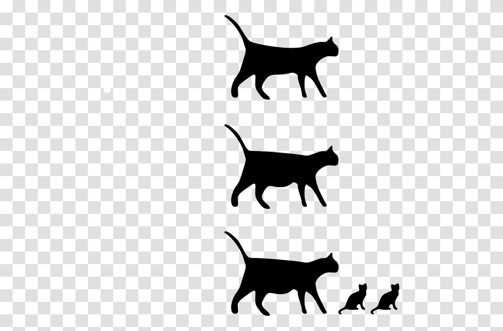 Cat Icons Clip Art Free Vector, Silhouette, Stencil, Animal, Mammal Transparent Png