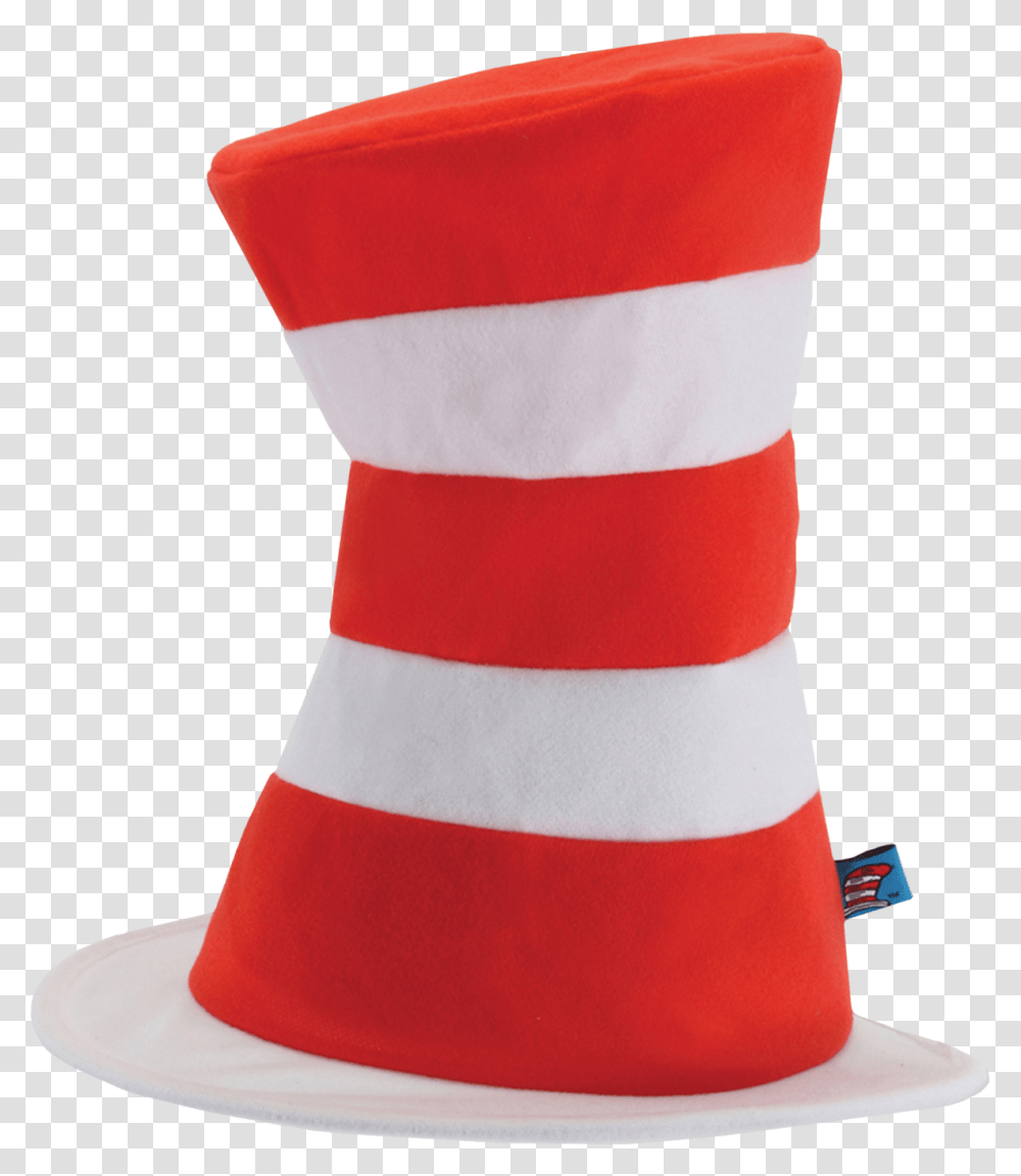 Cat In The Hat Adult Tricot Hat The Cat In The Hat, Apparel, Cone, Party Hat Transparent Png