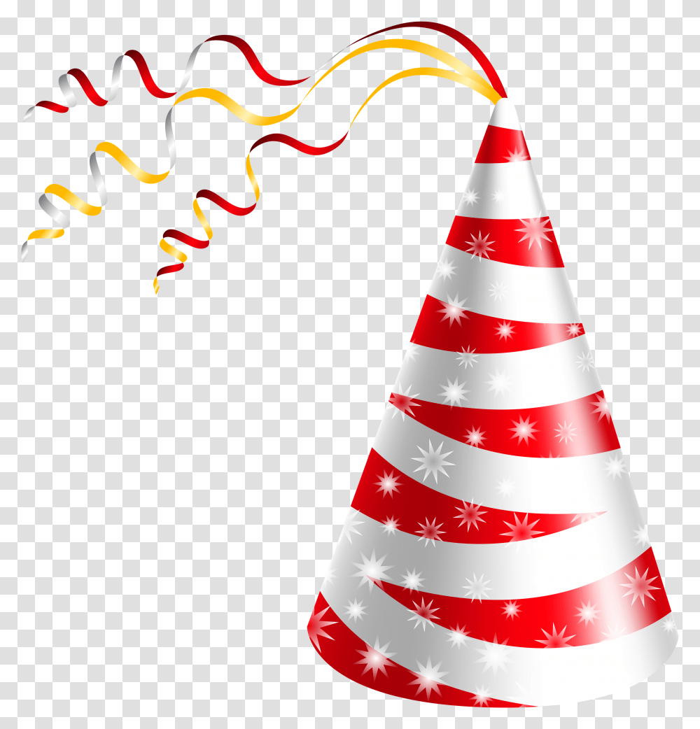 Cat In The Hat Clipart Free Clip Art Freeuse Stock Happy Birthday Hat, Apparel, Cone, Ketchup Transparent Png