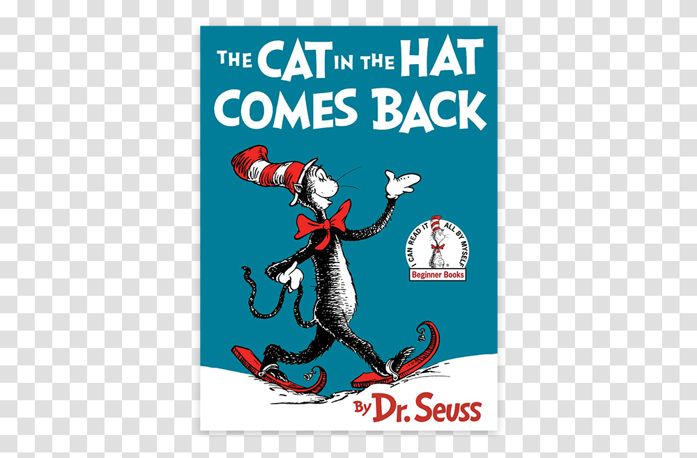 Cat In The Hat Comes Back, Poster, Advertisement, Person, Flyer Transparent Png