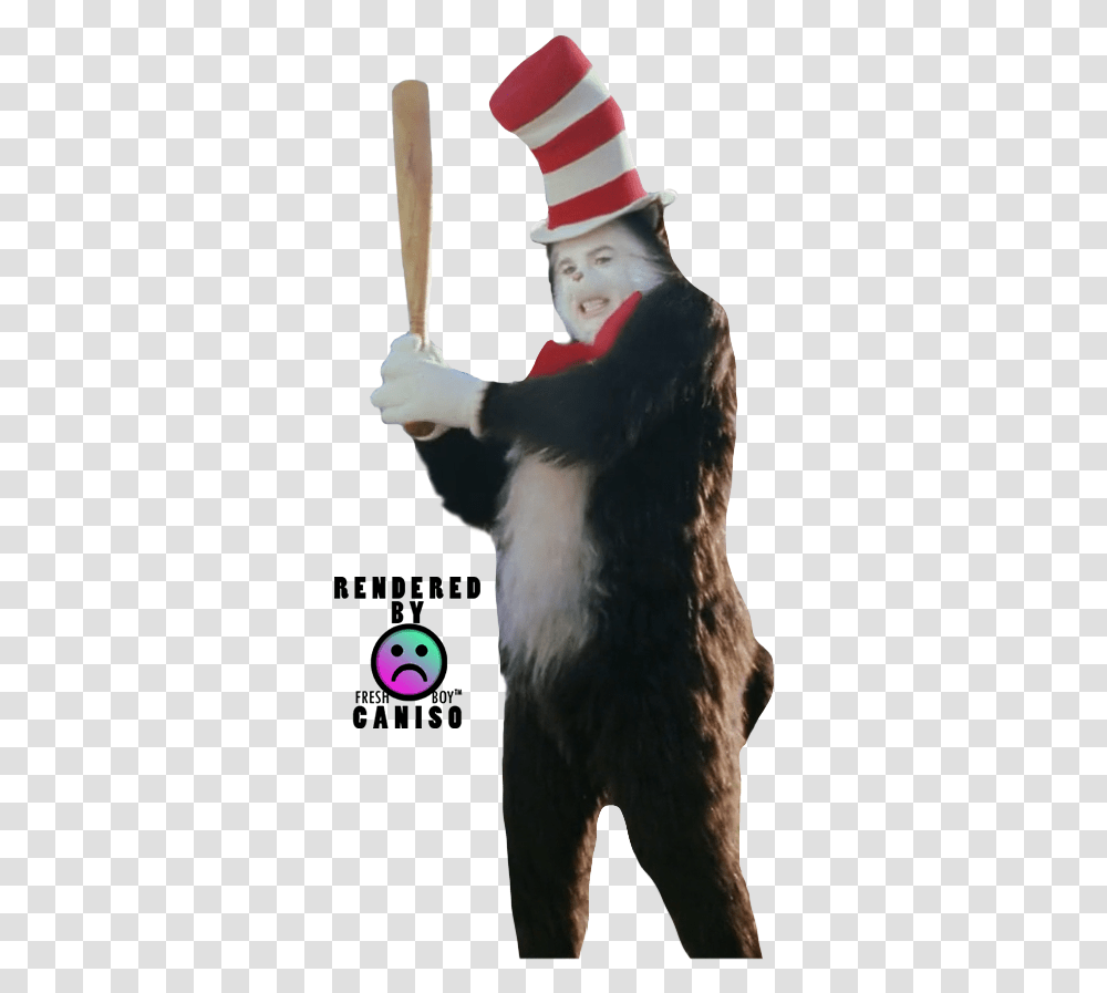 Cat In The Hat Render, Person, Human, People, Performer Transparent Png