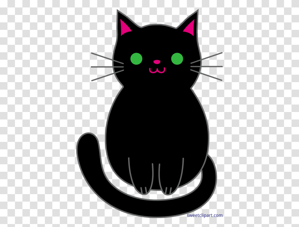 Cat Kitten Cute Black Clip Art, Pet, Mammal, Animal, Black Cat Transparent Png