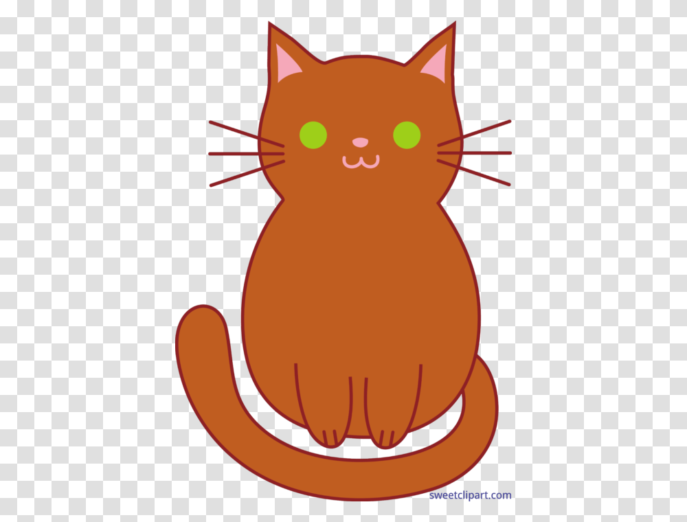 Cat Kitten Cute Brown Clip Art, Animal, Pet, Mammal, Wildlife Transparent Png