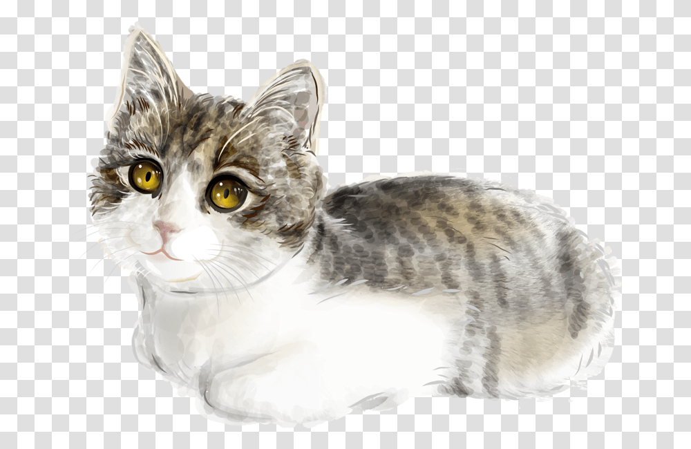 Cat Kitten Illustration Cute Cat, Manx, Pet, Mammal, Animal Transparent Png