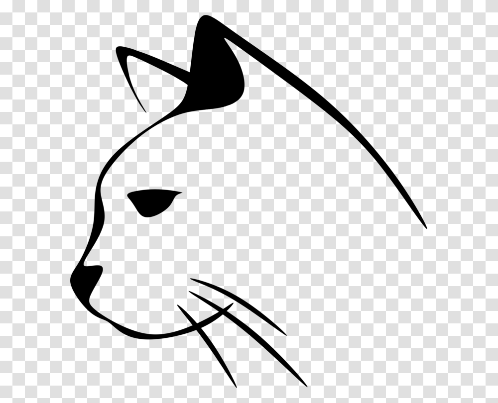 Cat Kitten Line Art Drawing, Gray, World Of Warcraft Transparent Png
