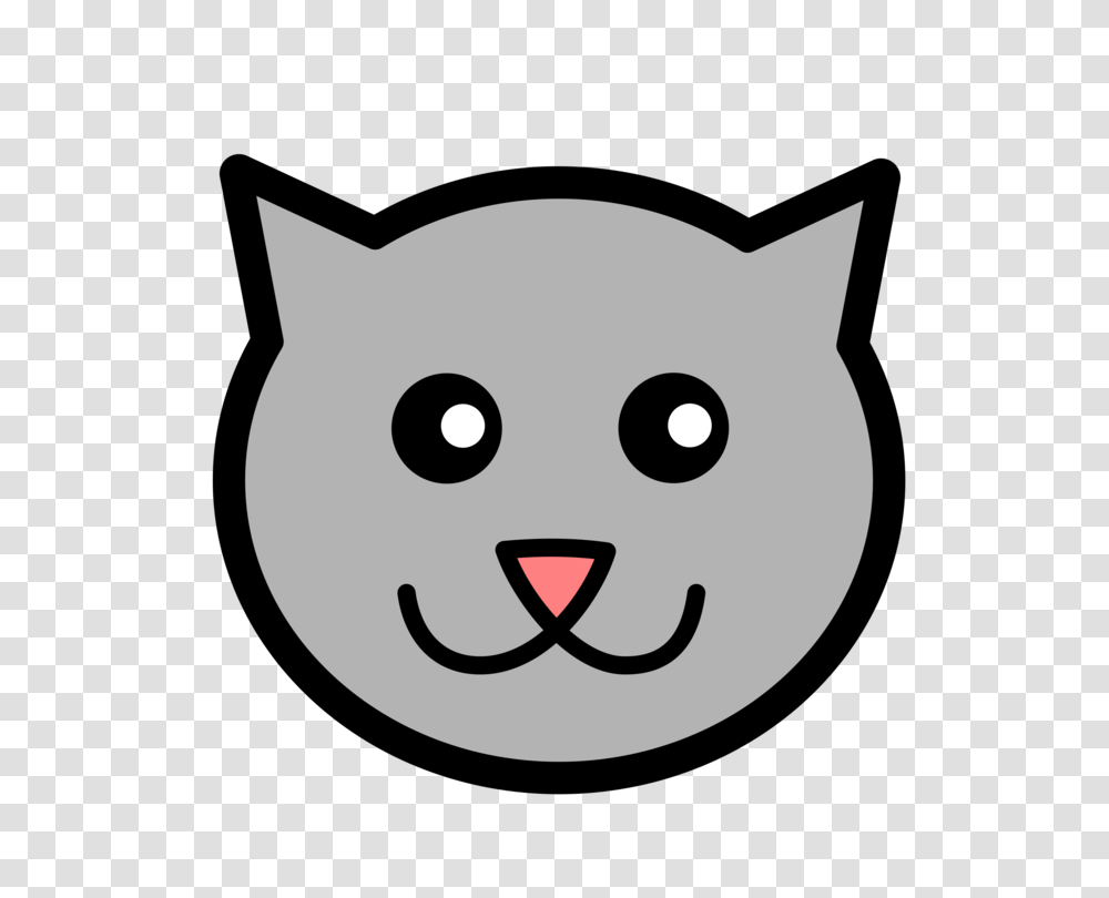 Cat Kitten Smiley Face Tiger, Stencil, Label, Sticker Transparent Png