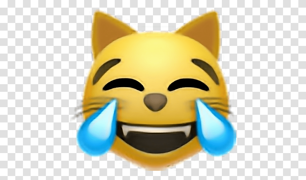 Cat Laughing Emoji Freetoedit, Toy, Pac Man, Peeps, Parade Transparent Png