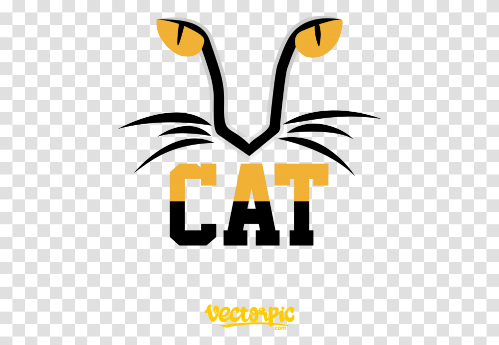 Cat Logo Free Vector Simple Cat Logo Design, Text, Alphabet, Light, Symbol Transparent Png