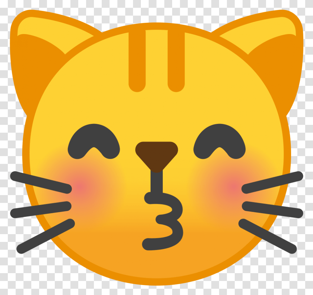 Cat Nose Cat Face With Wry Smile Icon Cat Emoji Sad, Label, Halloween, Mandolin Transparent Png