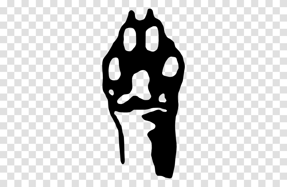 Cat Paw Clip Art, Stencil, Face, Person, Human Transparent Png