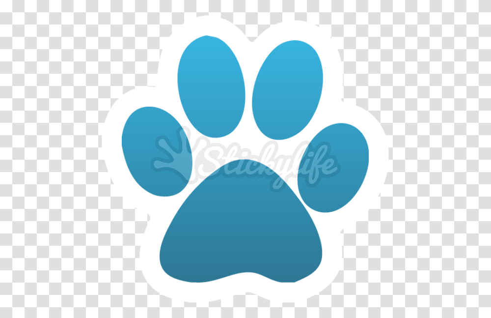 Cat Paw Decals, Footprint, Heart Transparent Png