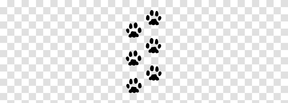 Cat Paw Prints Sticker, Footprint, Rug Transparent Png