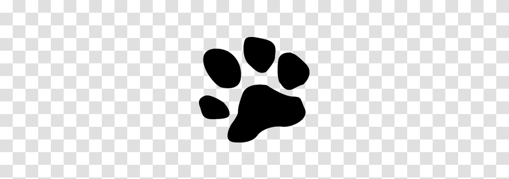 Cat Paws Backgrounds Clipart Free Clipart, Footprint, Stencil Transparent Png