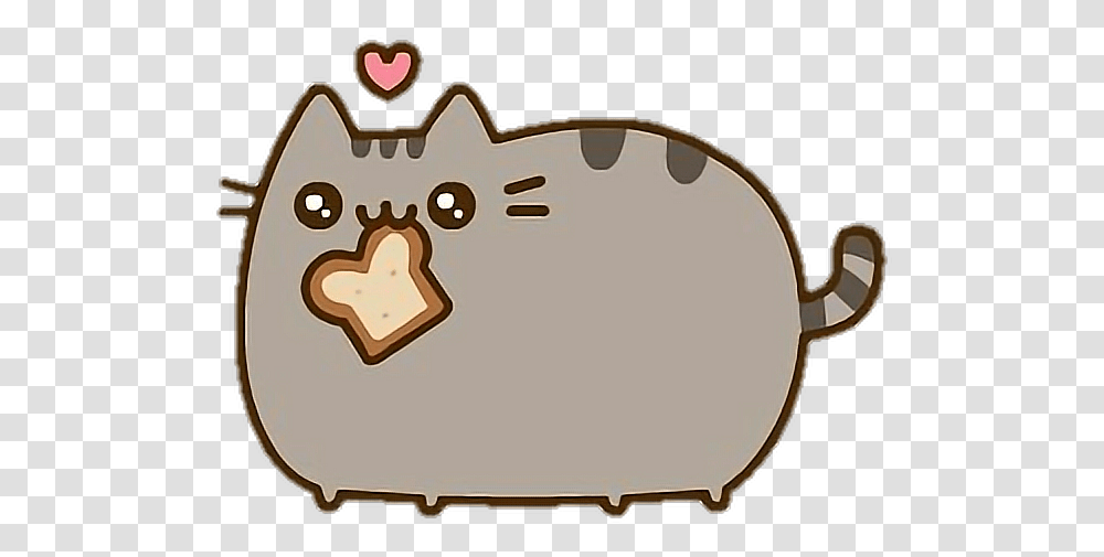 Cat Pusheen Pusheencat Pusheenthecat Pusheen The Cat, Cookie, Food, Biscuit, Sweets Transparent Png