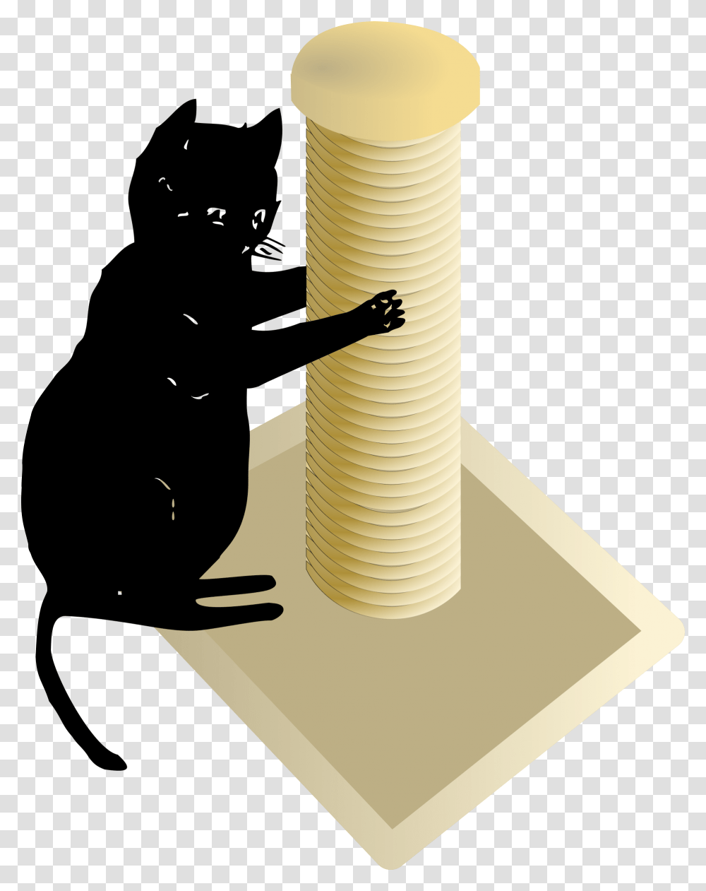Cat Scratch Post Clipart, Architecture, Building, Screw, Pillar Transparent Png