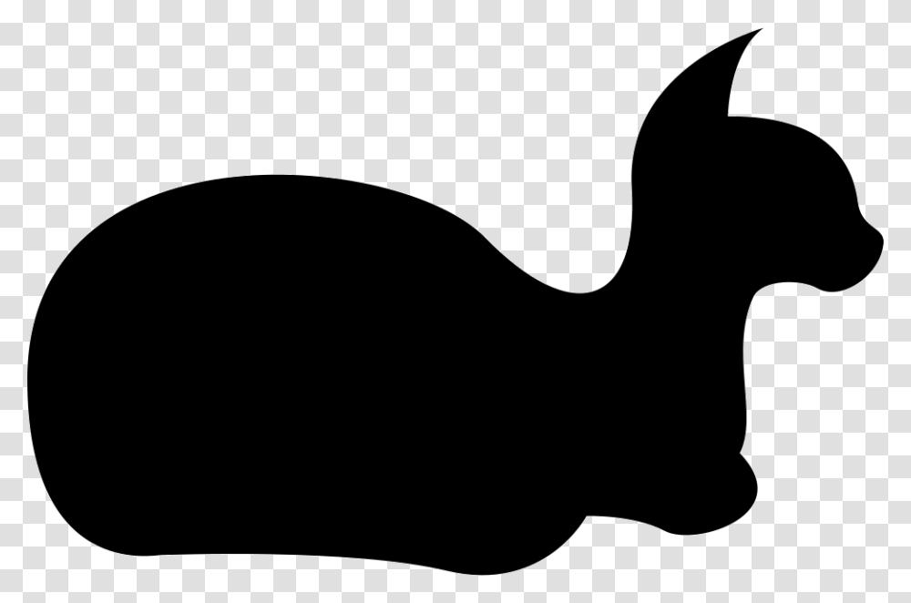 Cat Silhouette Cat, Animal, Mammal, Bird, Mustache Transparent Png