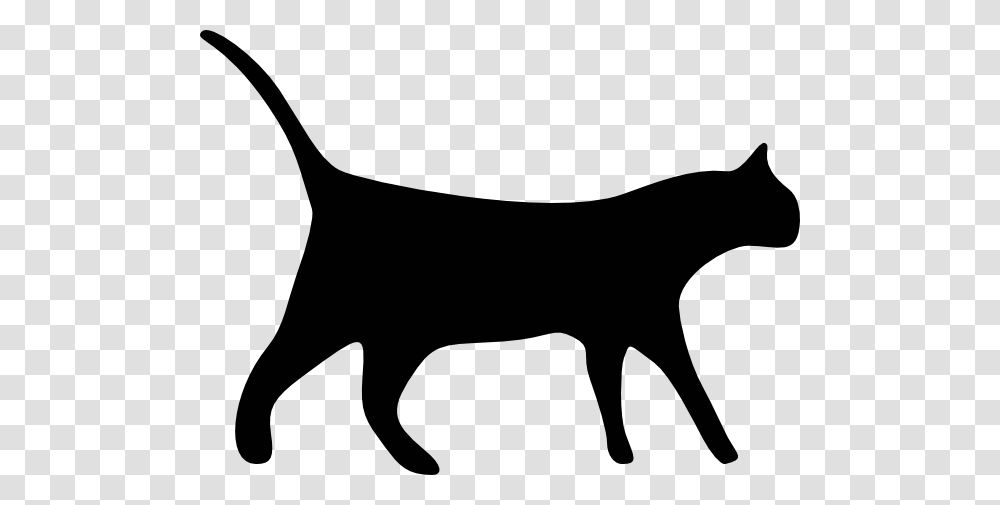 Cat Silhouette Clip Arts Download, Mammal, Animal, Stencil, Wildlife Transparent Png