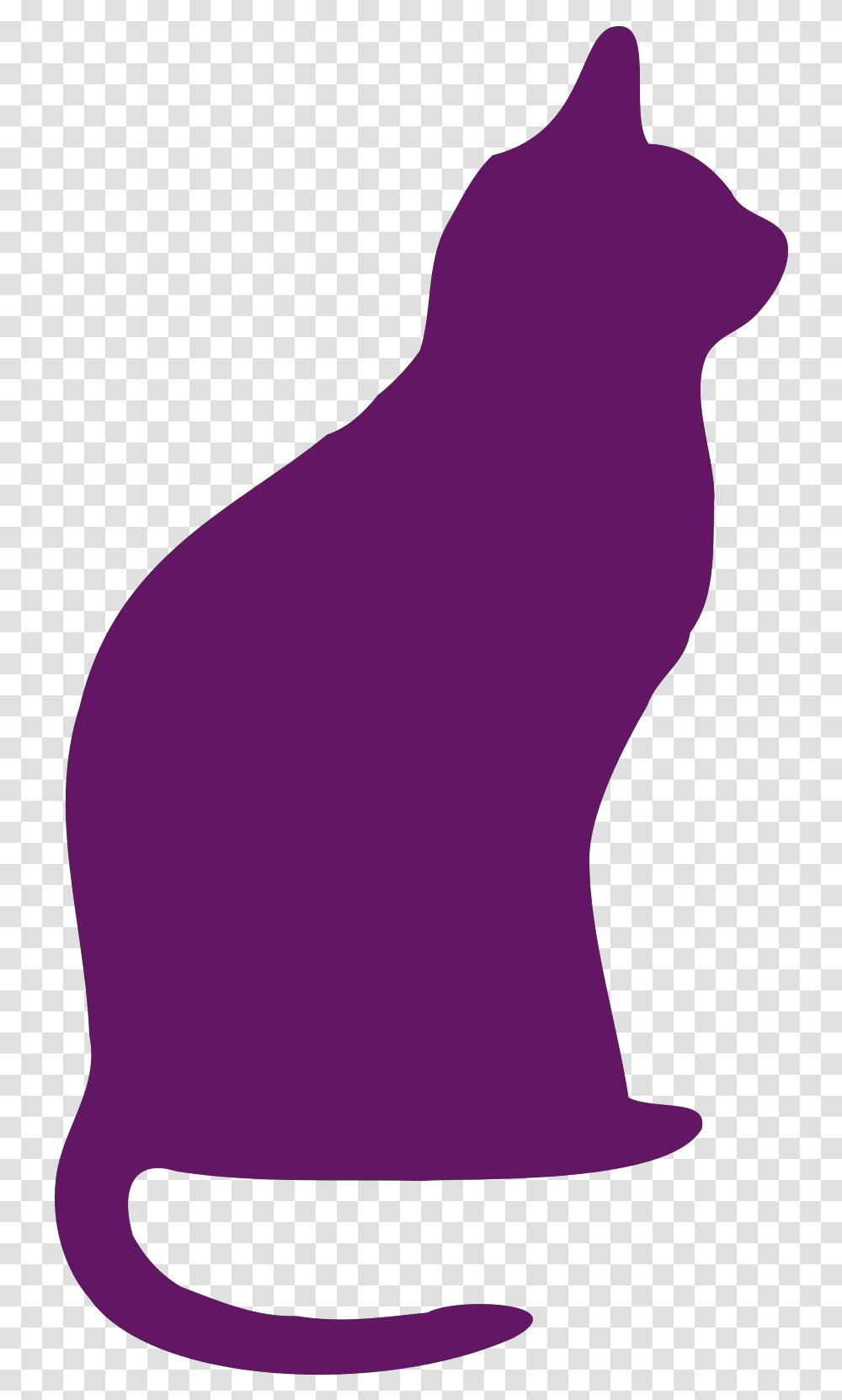 Cat Silhouette, Apparel Transparent Png