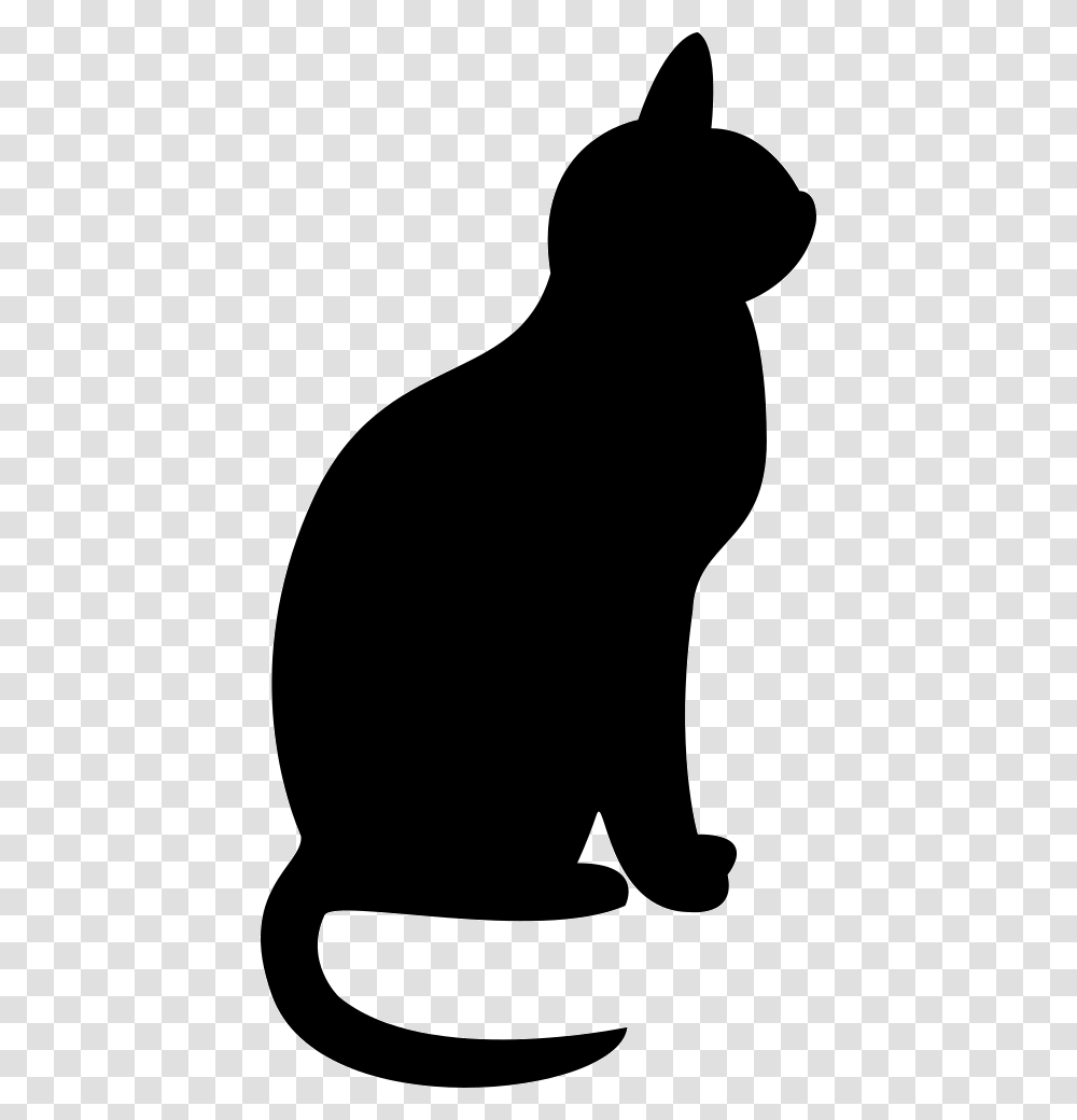 Cat Silhouette Svg Free, Pet, Mammal, Animal, Black Cat Transparent Png