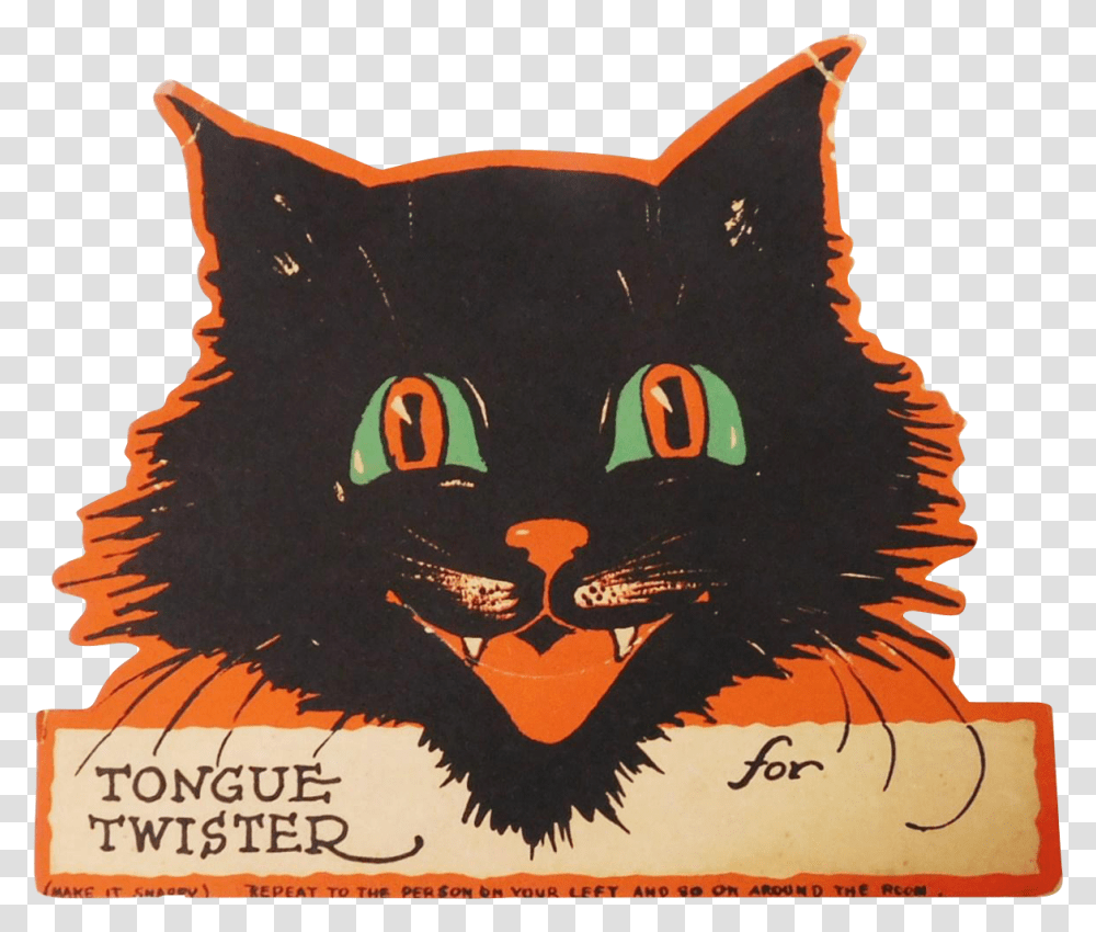 Cat Tongue Black Cat, Pillow, Cushion, Poster, Advertisement Transparent Png