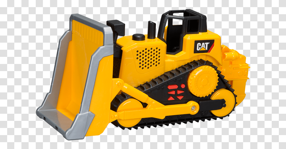 Cat Toy, Tractor, Vehicle, Transportation, Bulldozer Transparent Png