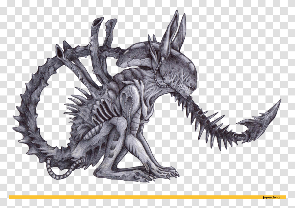 Cat Xenomorph, Dragon, Dinosaur, Reptile, Animal Transparent Png