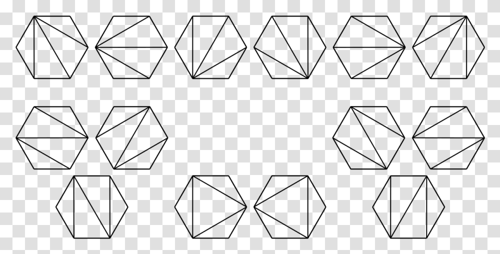 Catalan Hexagons Example, Gray, World Of Warcraft Transparent Png