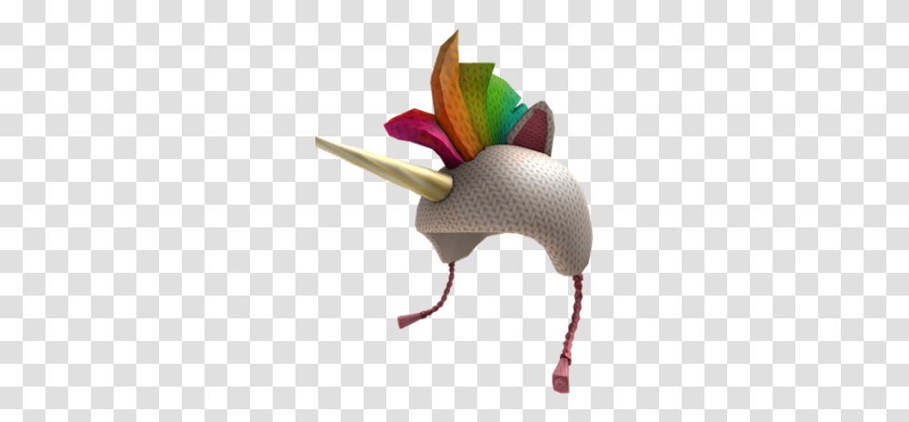 Catalograinbow Unicorn Beanie Roblox Wikia Fandom Fictional Character, Animal, Beak, Bird, Clothing Transparent Png