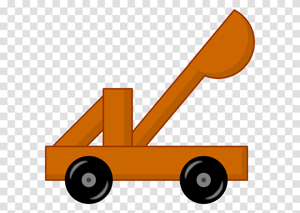 Catapult Catapult, Vehicle, Transportation, Outdoors, Hammer Transparent Png