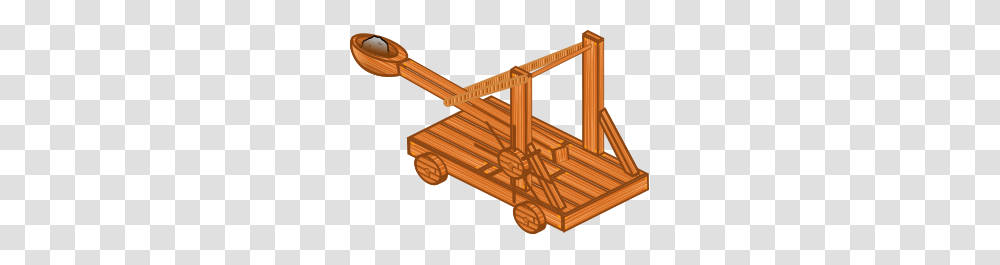 Catapult Clip Arts Catapult Clipart, Wood, Staircase, Toy, Building Transparent Png