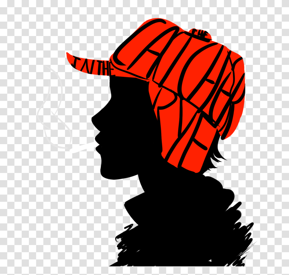 Catcher In The Rye Art Clip Art, Label, Person, Hood Transparent Png