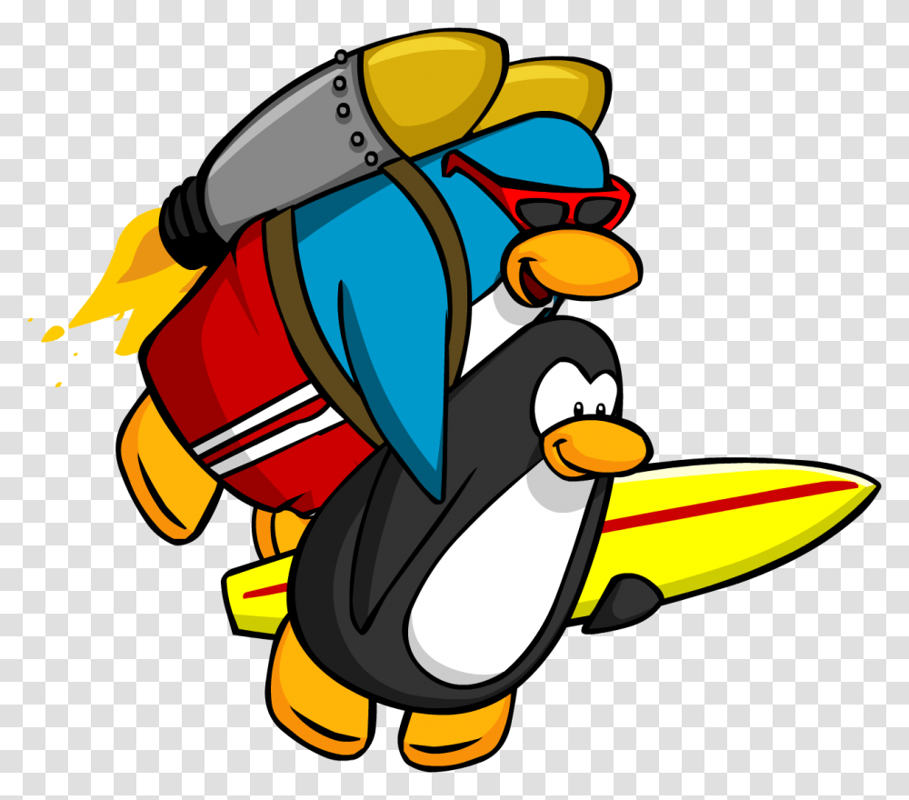 Catchin Club Penguin Jetpack, Bird, Animal, King Penguin, Dynamite Transparent Png