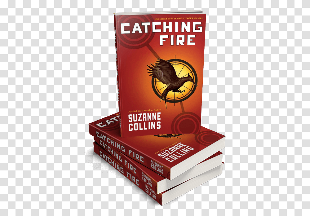 Catching Fire Volume 2 Catching Fire Hunger Games Trilogy Graphic Design, Advertisement, Poster, Bird, Animal Transparent Png