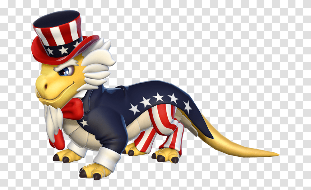 Categoryimagesdragon Adults Dragon Mania Legends Wiki Uncle Sam Dragon Dml, Toy, Mammal, Animal, Wildlife Transparent Png