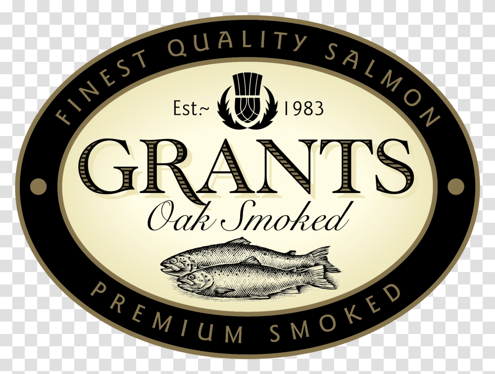 Categoryseafood Logopedia Fandom Scotland Smoked Salmon Grants, Beer, Alcohol, Beverage, Stout Transparent Png