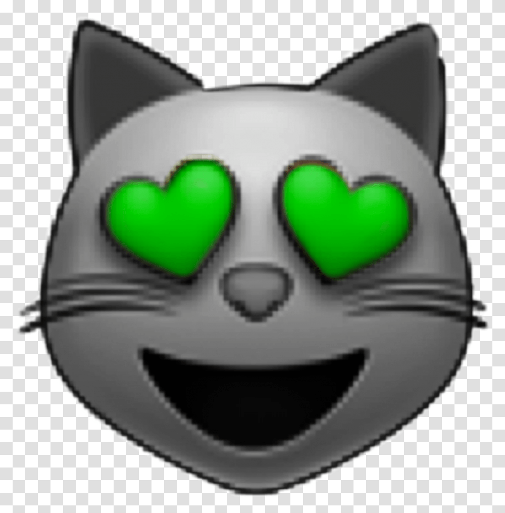 Catemoji Cat Hearteye Hearteyes Heartemoji Kitty Smiley, Bowling Ball, Sport, Sports, Diaper Transparent Png