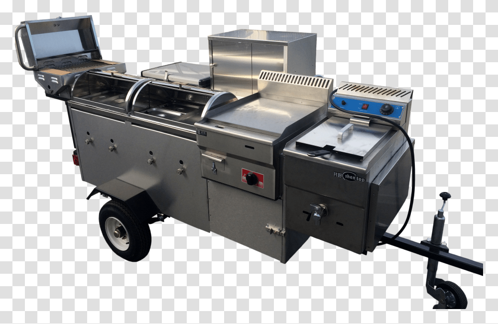 Cater Pro Cart Hot Dog Cart For Sale, Machine, Lathe Transparent Png